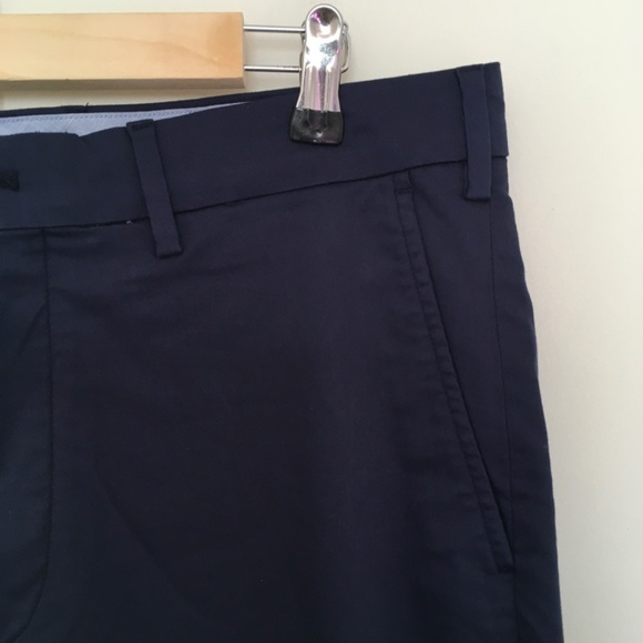 Polo Ralph Lauren US Open Chino Golf Pants Mens 36x 29.5 Navy Blue Wicking $148 - Picture 3 of 15